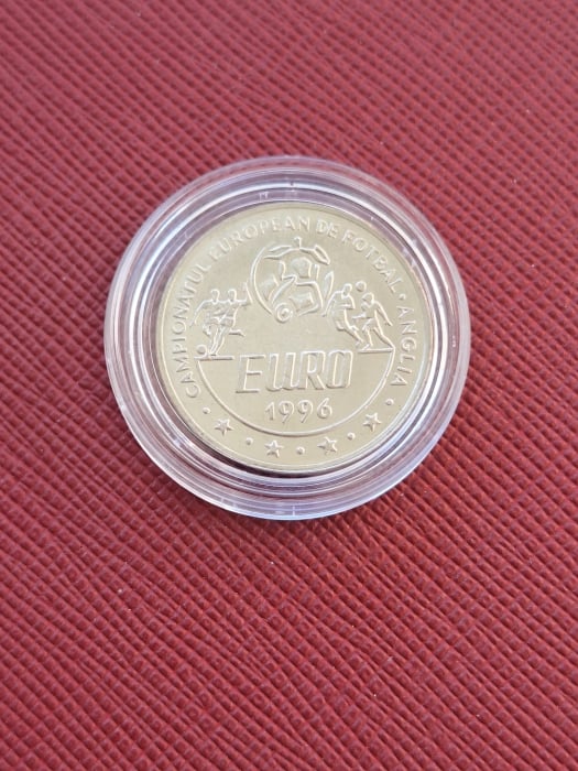 Romania, 10 lei 1996, Campionatul European, necirculata [3]