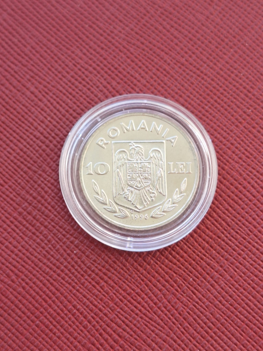 Romania, 10 lei 1996, Campionatul European, necirculata [4]