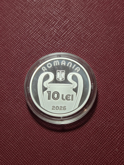 Romania, 10 Lei 2026 - 40 ani de la castigarea CCE, Steaua, argint [4]
