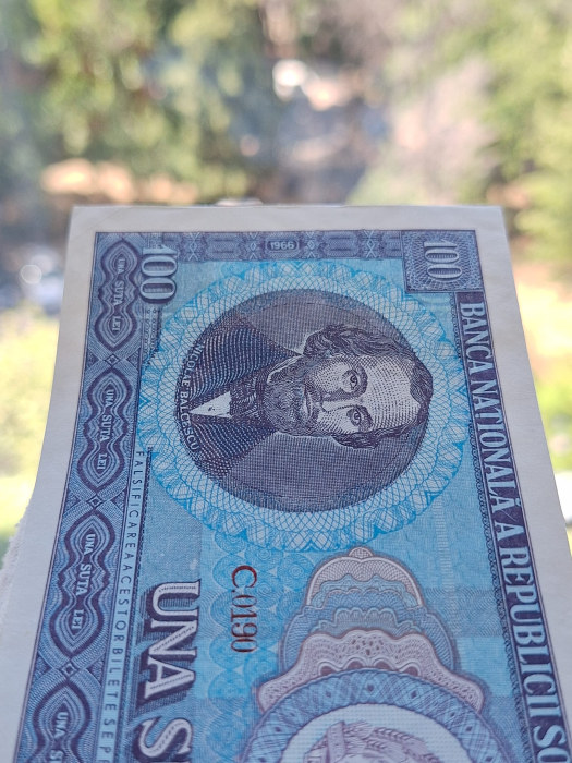Romania 100 lei 1966, seria C.0190/359900, UNC- [6]