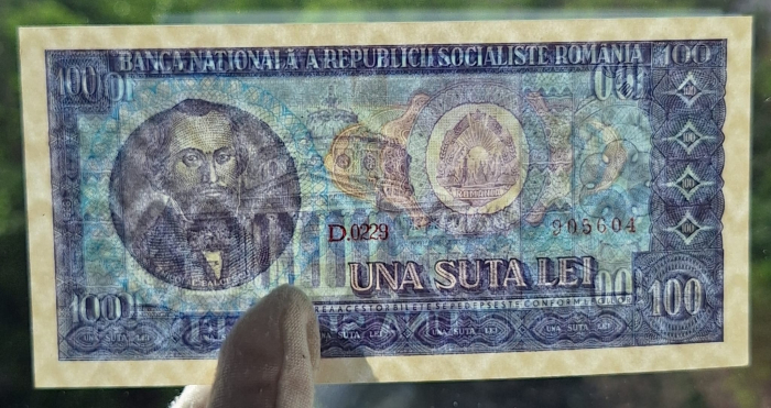 Romania 100 lei 1966, necirculata [3]