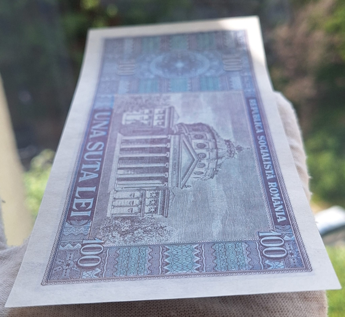 Romania 100 lei 1966, necirculata [5]