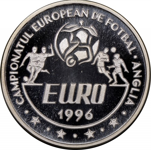 Romania, 100 lei 1996, Campionatul European, necirculata, ag [1]