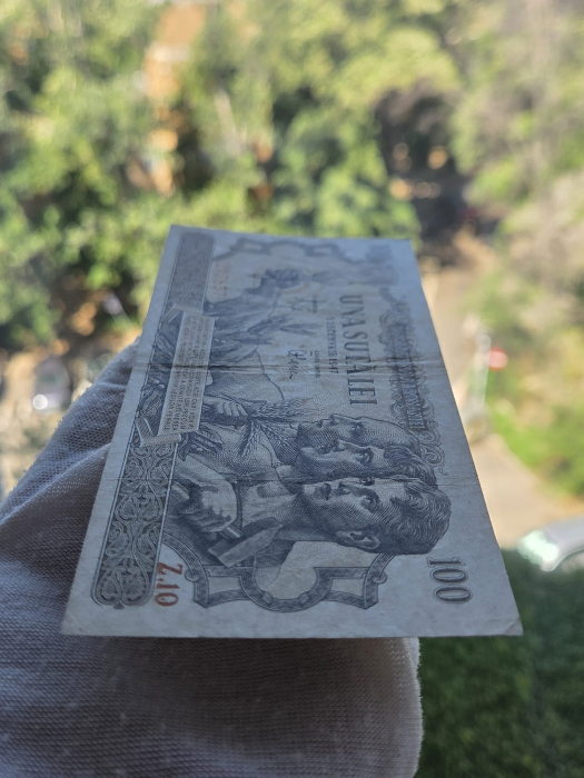 Romania 100 lei 5 decembrie 1947, stare buna [4]