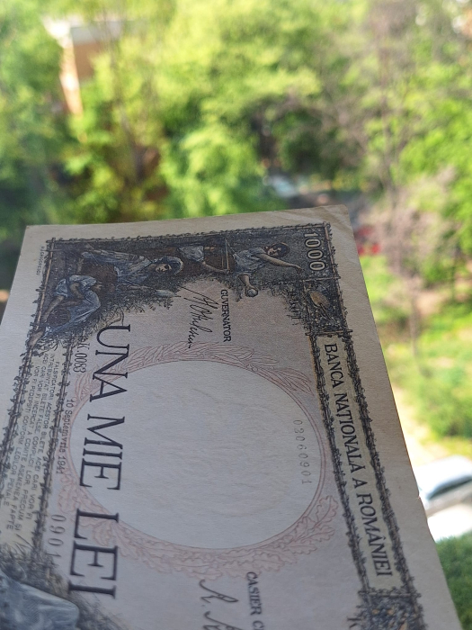 Romania, 1000 lei 1941, seria K.0083/0901/02060901, aproape necirculata [7]