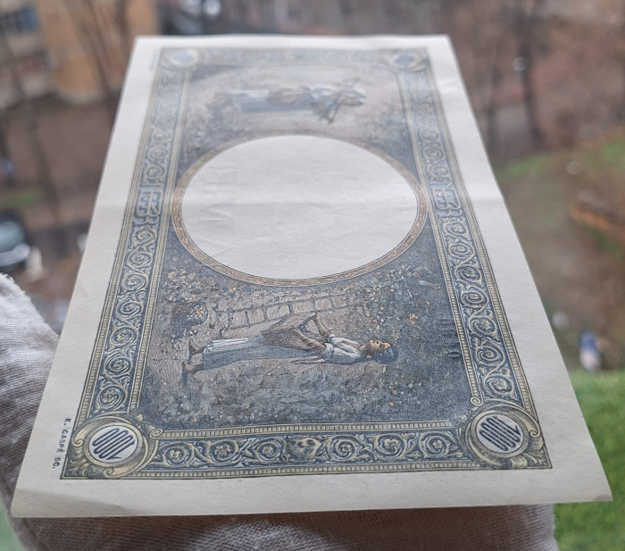 Romania, 1000 lei 1941, seria O.0643/0135/16064135, Aunc [4]