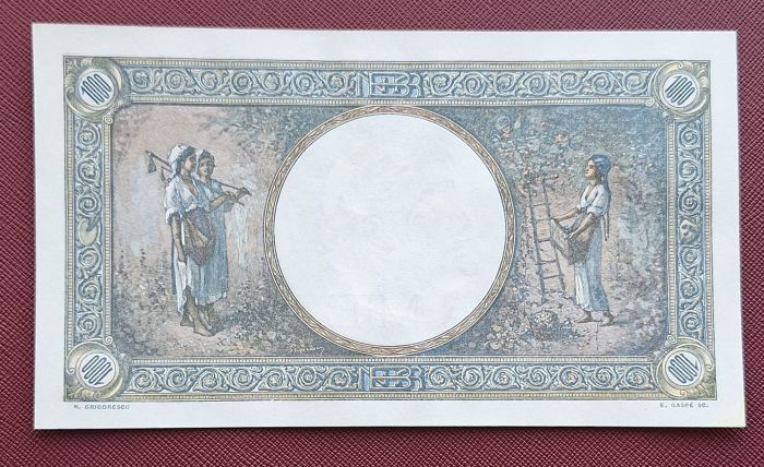 Romania, 1000 lei 1941, seria X.2142/0866/53546866, necirculata [2]