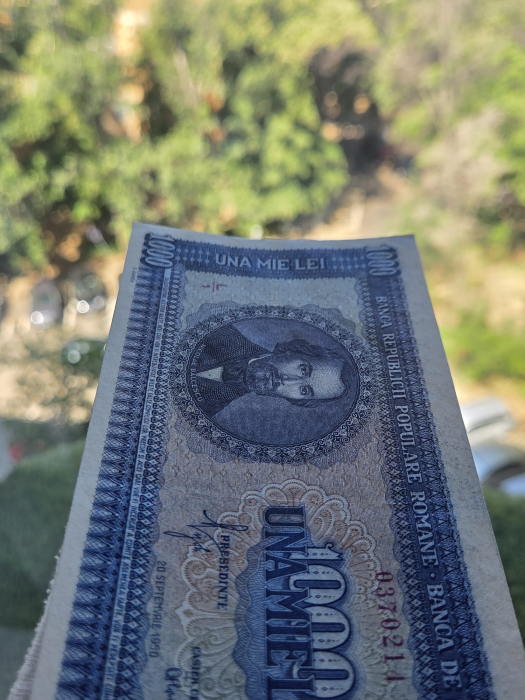 Romania, 1000 lei 1950, seria L/1 0370214, UNC- [7]