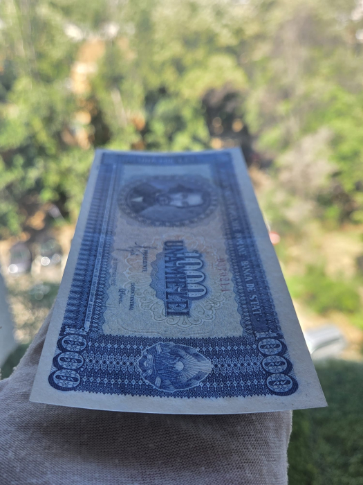 Romania, 1000 lei 1950, seria L/1 0370214, UNC- [6]