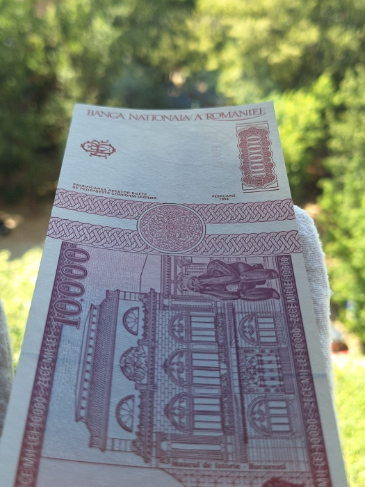 Romania, 10000 lei 1994, seria F.0041/379746, UNC [6]