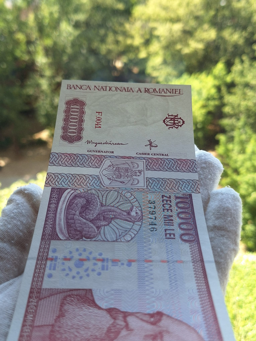 Romania, 10000 lei 1994, seria F.0041/379746, UNC [4]