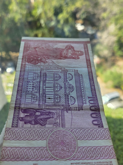Romania, 10000 lei 1994, seria E.0025/225405, circulata [7]