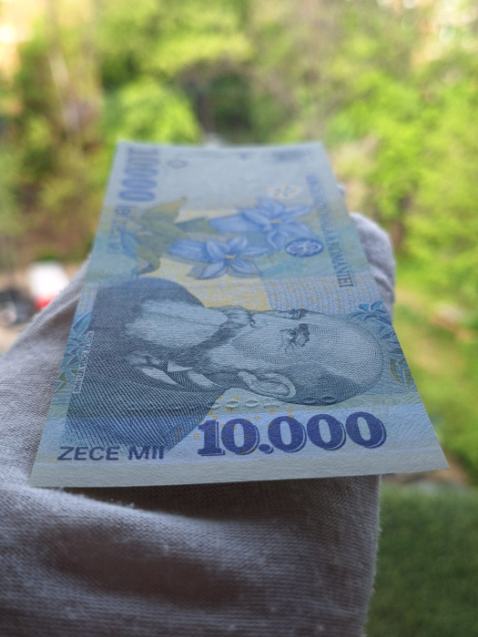 Romania, 10000 lei 1999, seria 001B0004935, necirculata [6]