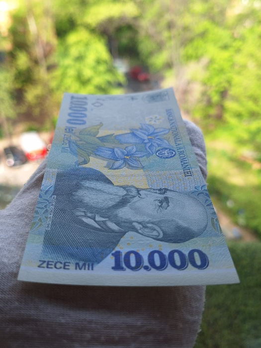 Romania, 10000 lei 1999, seria 002A0241306, necirculata [6]