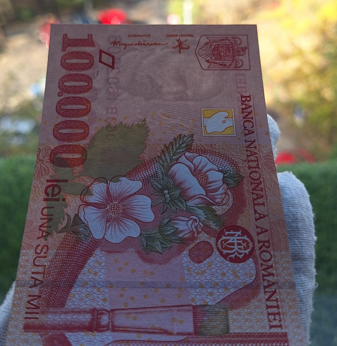 Romania, 100000 lei 1998, seria 003B1602806, necirculata [4]