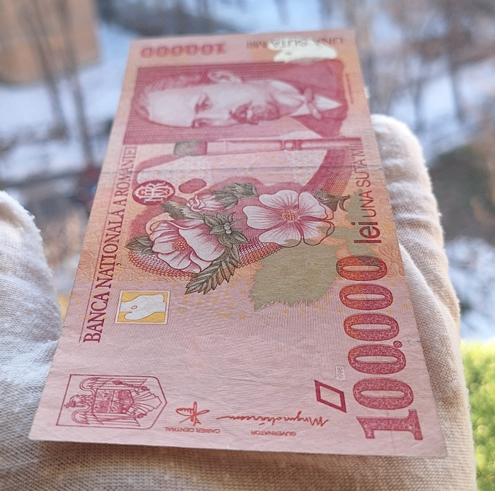 Romania, 100000 lei 1998, seria 005A4685028, circulata [4]