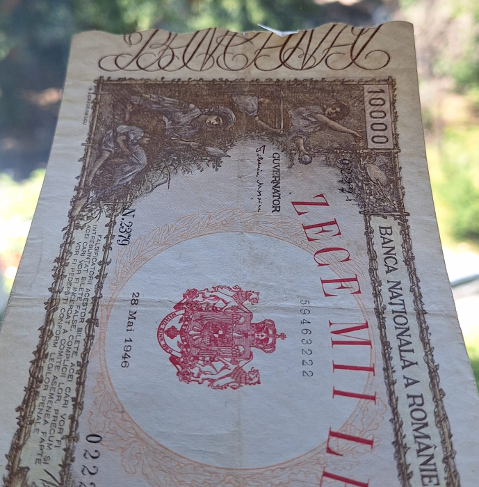 Romania, 100000 lei 28 Mai 1946, seria 0222/N.2379/59463222, circulata [5]