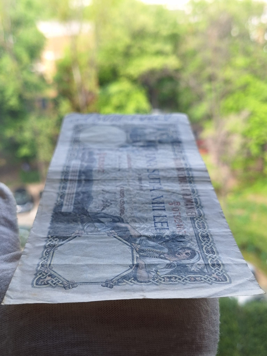 Romania, 100000 lei decembrie 1946, seria R/3 0792467, circulata [6]