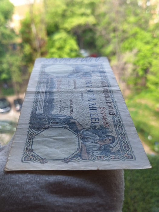 Romania, 100000 lei octombrie 1946, seria P/2 0764625, circulata [6]