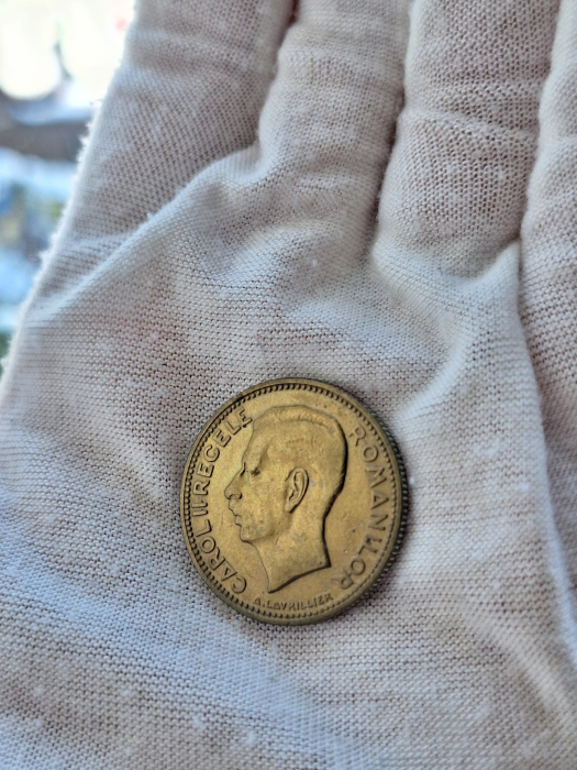 Romania, 20 lei 1930 monetaria Paris, Regele Carol II [3]