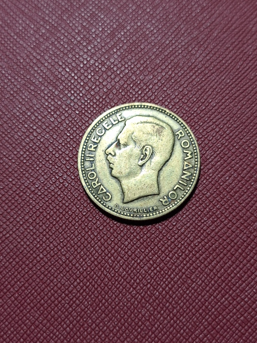 Romania, 20 lei 1930 monetaria Paris, Regele Carol II [2]