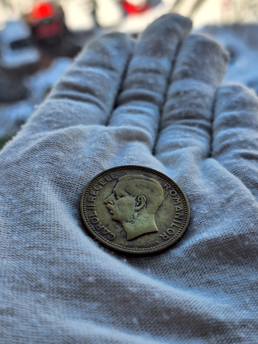 Romania, 20 lei 1930 monetaria Paris, Regele Carol II [4]