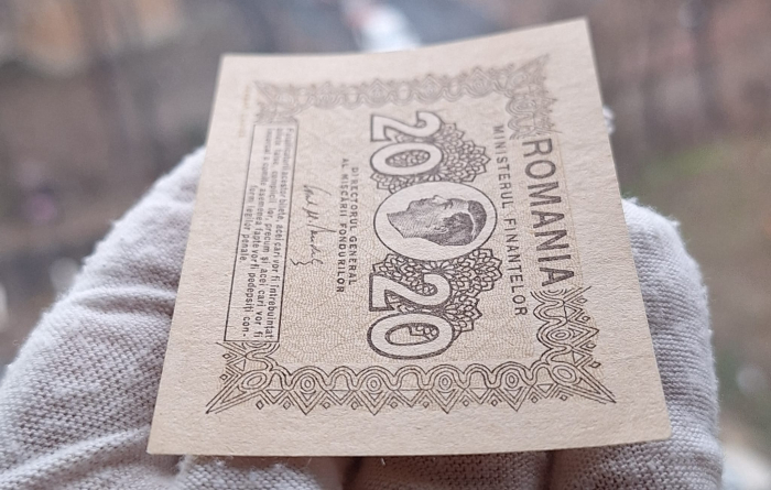 Romania 20 Lei 1945, Regele Mihai, UNC- [4]