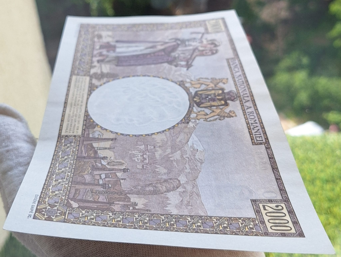 Romania, 2000 lei 1941, seria M.0003/0896/00062896, UNC- [7]