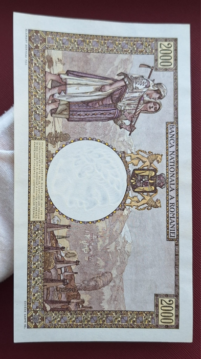 Romania, 2000 lei 1941, seria M.0003/0896/00062896, UNC- [5]