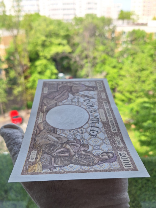 Romania, 2000 lei 1941, seria F.0302/0439/07530439, UNC- [9]