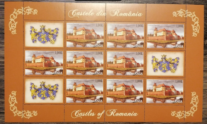 ROMANIA 2008 - CASTELE DIN ROMANiA, MNH - LP 1810, Nestampilat [1]