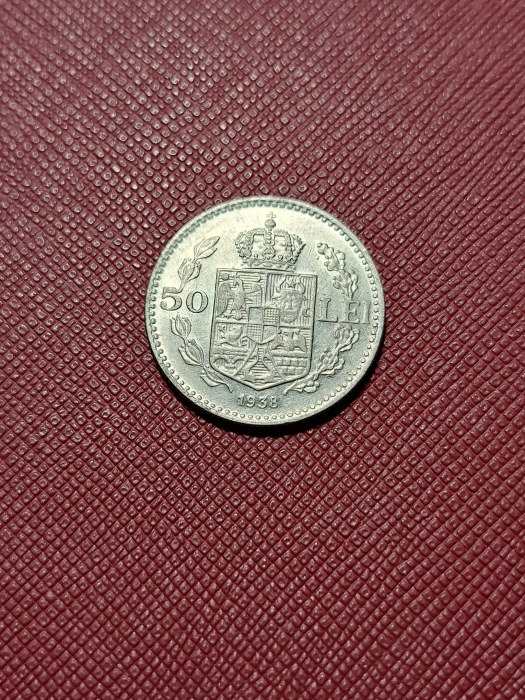 Romania, 50 lei 1938, Regele Carol II [2]