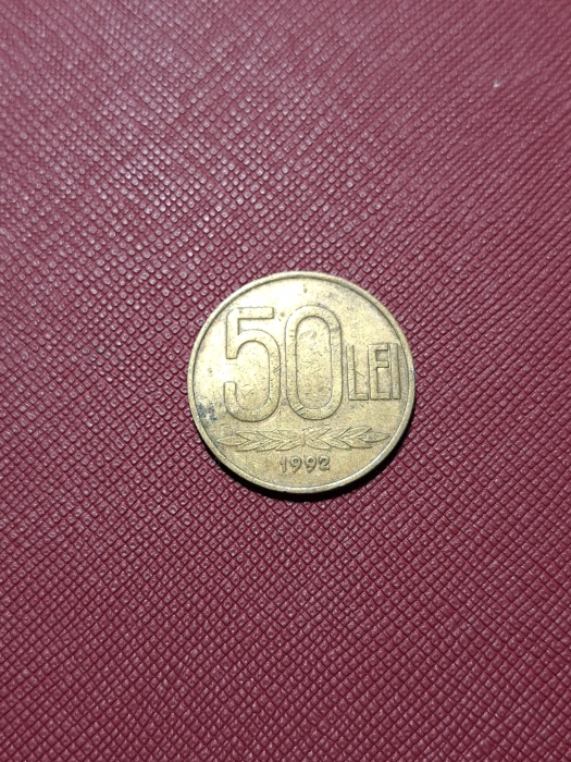 Romania 50 lei 1992, Alexandru Ioan Cuza [2]