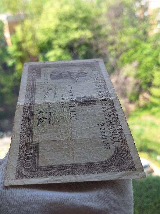 Romania 500 lei 1941, circulata [6]