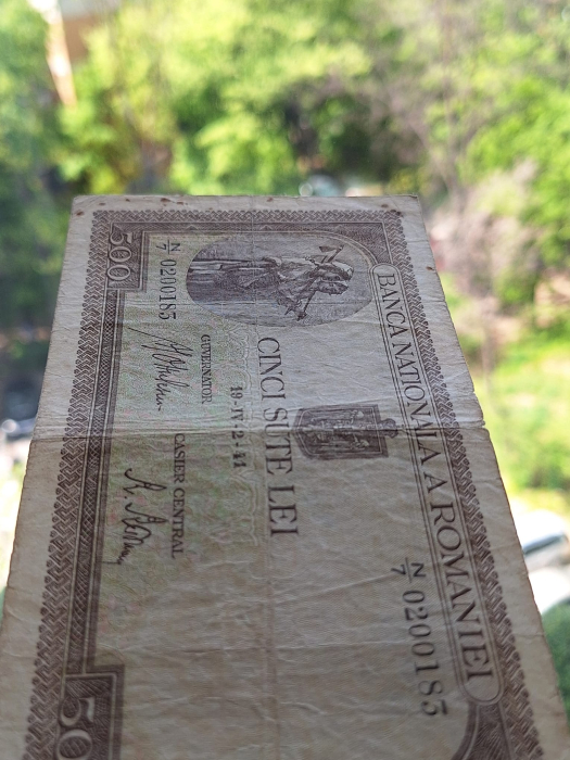Romania 500 lei 1941, circulata [5]