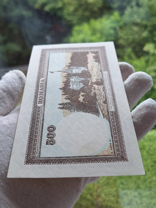 Romania 500 lei 20 Aprilie 1942, seria H/10 0243494, UNC- [6]