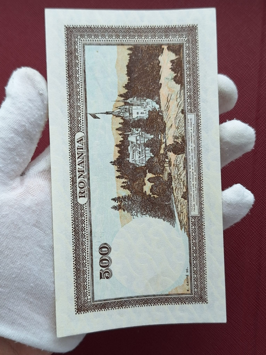 Romania 500 lei 20 Aprilie 1942, seria H/10 0243494, UNC- [8]