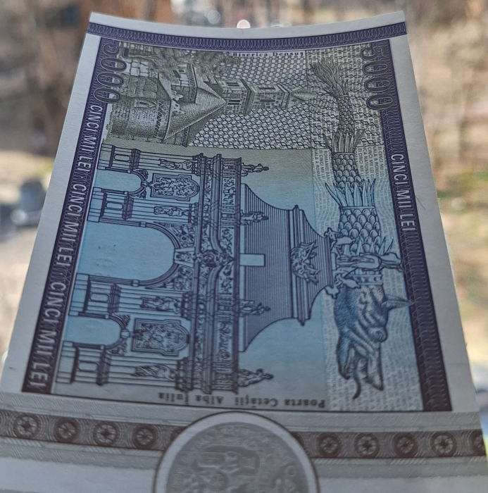 Romania, 5000 lei 1992, Avram Iancu, seria C.0003/000697, UNC [5]