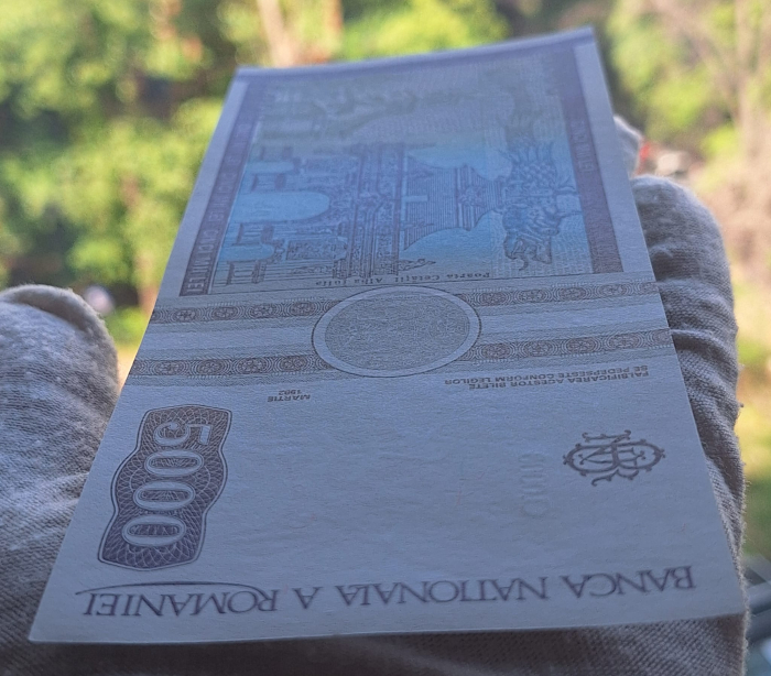 Romania, 5000 lei 1992, Avram Iancu, necirculata [7]