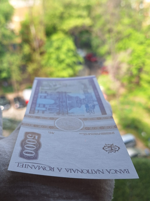 Romania, 5000 lei 1993, seria E.0026/560760, necirculata [6]