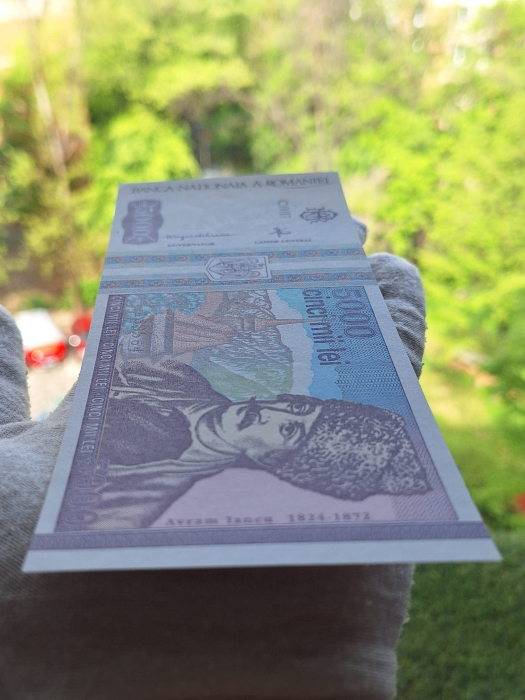 Romania, 5000 lei 1993, seria C.0017/1895643, necirculata [8]