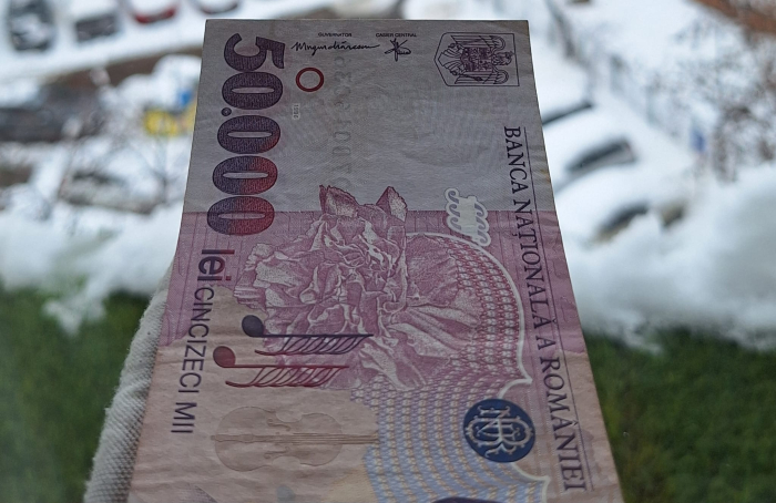 Romania, 50000 lei 1996, seria 007D0160360, aproape necirculata [7]