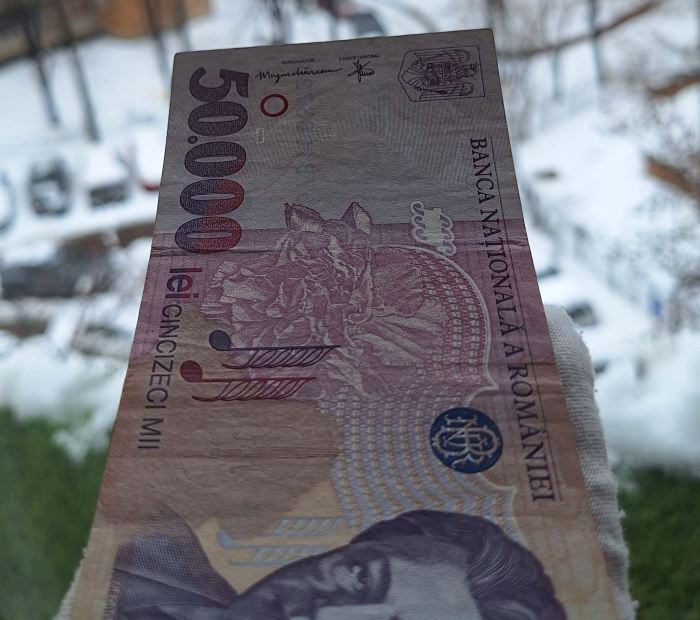 Romania, 50000 lei 1996, seria 007B1083726, circulata [7]