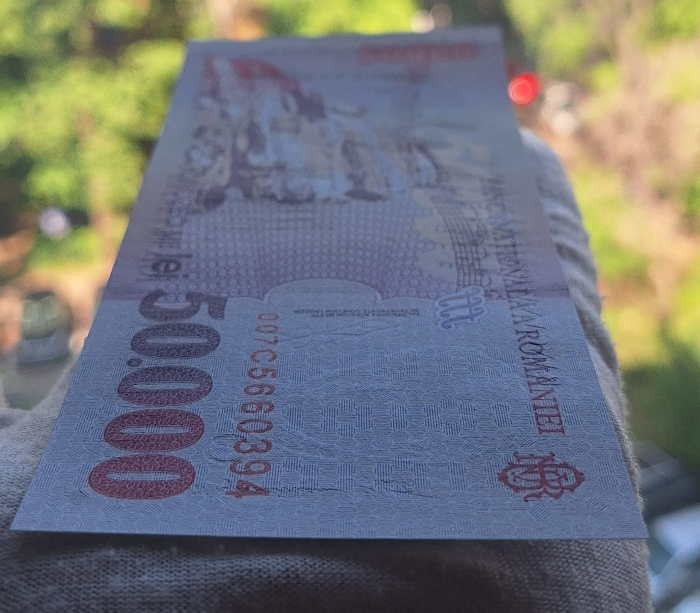 Romania, 50000 lei 2000, seria 007C5660394, UNC [7]