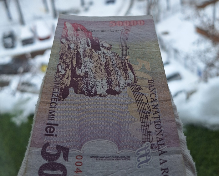 Romania, 50000 lei 2000, seria 004D1645898, stare buna [5]