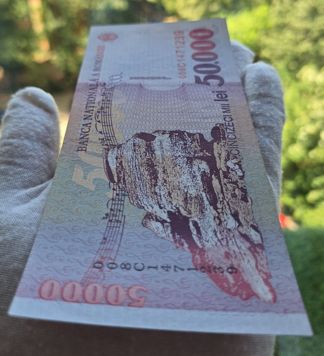 Romania, 50000 lei 2000, seria 008C1471239, UNC- [6]