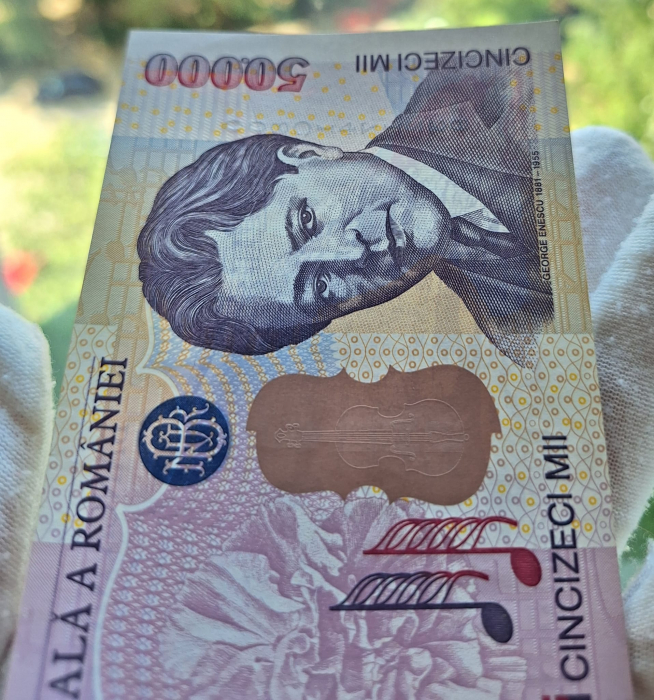 Romania, 50000 lei 2000, seria 008C1471239, UNC- [8]