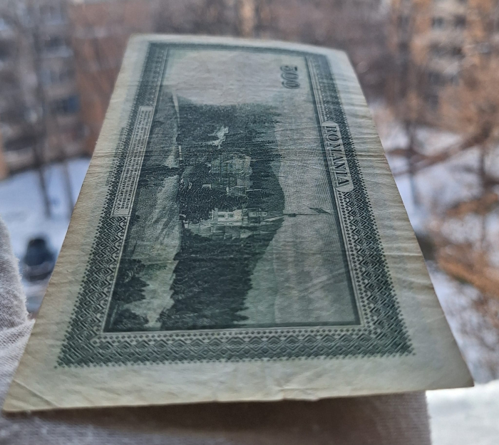 Romania, bancnota 500 lei 1934, Regele Carol II, circulata [5]