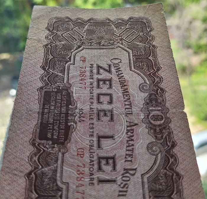 Romania - Comandamentul Armatei Rosii: 10 lei 1944 [8]
