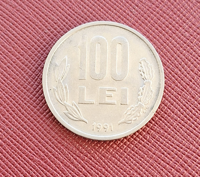 Romania, moneda 100 lei 1991, Mihai Viteazu [2]